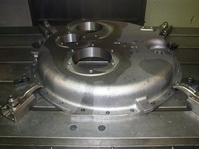 Horizontal machining center
