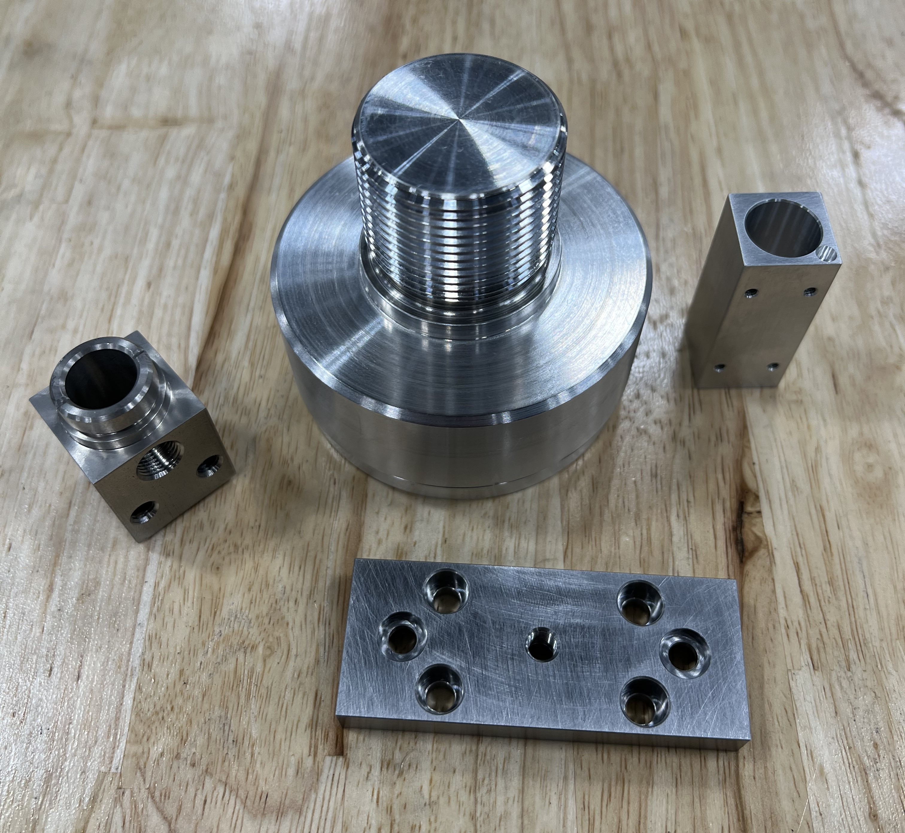 4th axis multiple part production